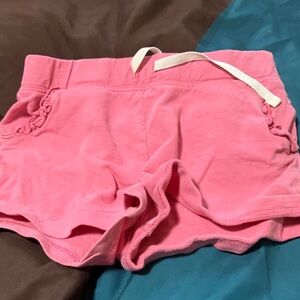 Pink Kids Casual Shorts